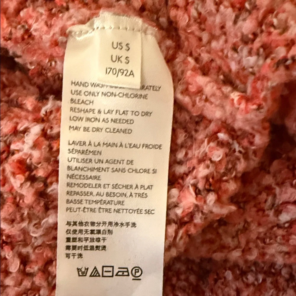 Free People Oversized Cropped Sweater – Size Small - Picture 6 of 7